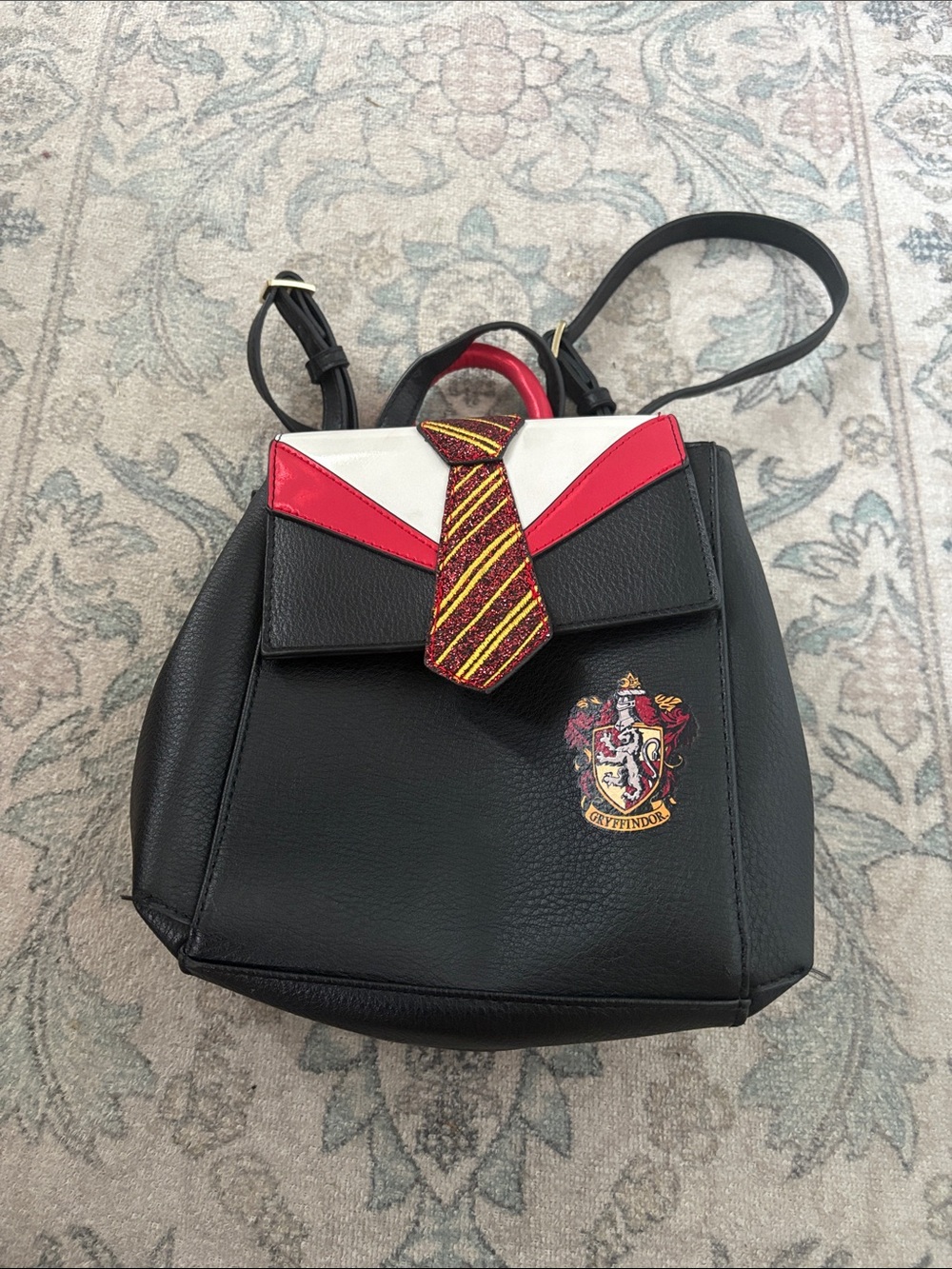 Danielle Nicole Gryffindor Harry Potter Tie Mini Backpack